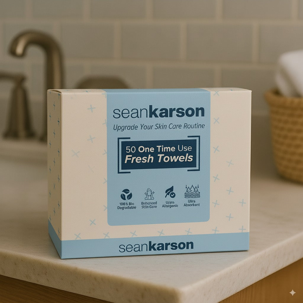 SeanKarson™: 7-Piece Skincare Travel System