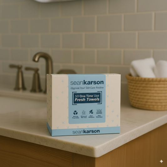 SeanKarson 50 Single Use Towels (One Time Purchase)
